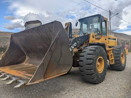 Pala cargadora Volvo L120C