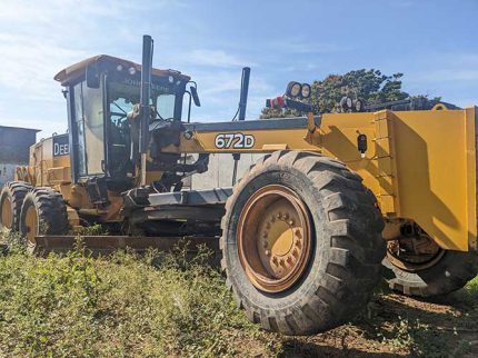 Motoniveladora John Deere 672D