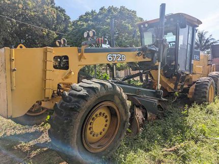 Motoniveladora John Deere 672D